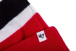 47 Brand HEADWEAR RCK X 47 - Travelers Breakaway Cuff Knit (Red/Black-White)