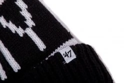 47 Brand RCK X 47 - Travelers Calgary Cuff Knit (Black/White/Red) HEADWEAR