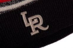 47 Brand RCK X 47 - Travelers Fairfax Cuff Knit (Black/Red/Heather Grey-Off White) HEADWEAR