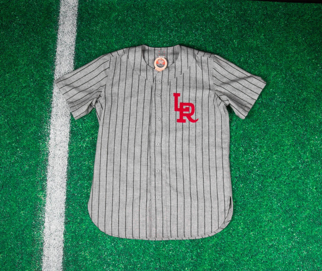 Rock City Kicks APPAREL RCK X Ebbets - LR Homage Jersey (Gray/Navy-Red) 1 Rock City Kicks APPAREL RCK X Ebbets - LR Homage Jersey (Gray/Navy-Red)