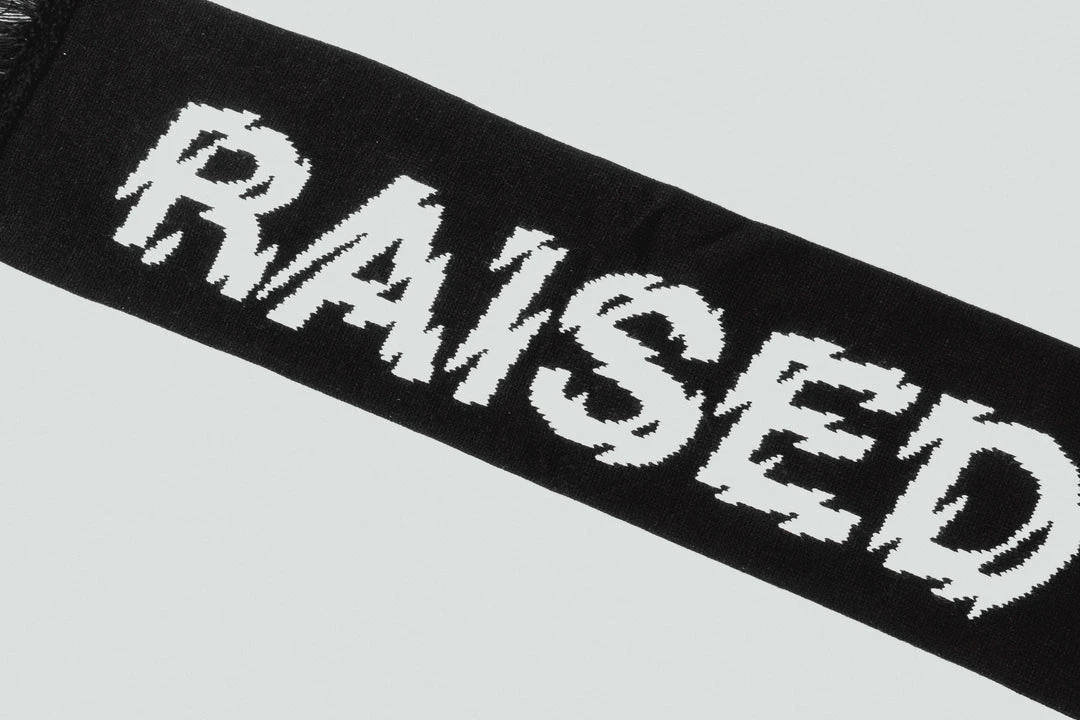 Raised By Wolves - Shatter Scarf (Black) 3 Raised By Wolves - Shatter Scarf (Black)