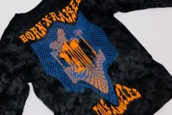 Born X Raised - Warped Boardwalk L/S (Black) APPAREL