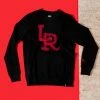 47 Brand APPAREL RCK X 47 - LR Reverse French Terry Crew (Jet Black)