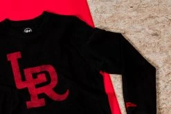 47 Brand APPAREL RCK X 47 - LR Reverse French Terry Crew (Jet Black)