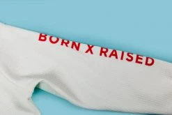 Born X Raised - Long Sleeve Crew Neck Tee (Cream)