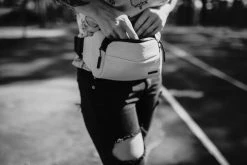 Incase - Pebbled Leather Side Bag (White) 6 Incase - Pebbled Leather Side Bag (White)