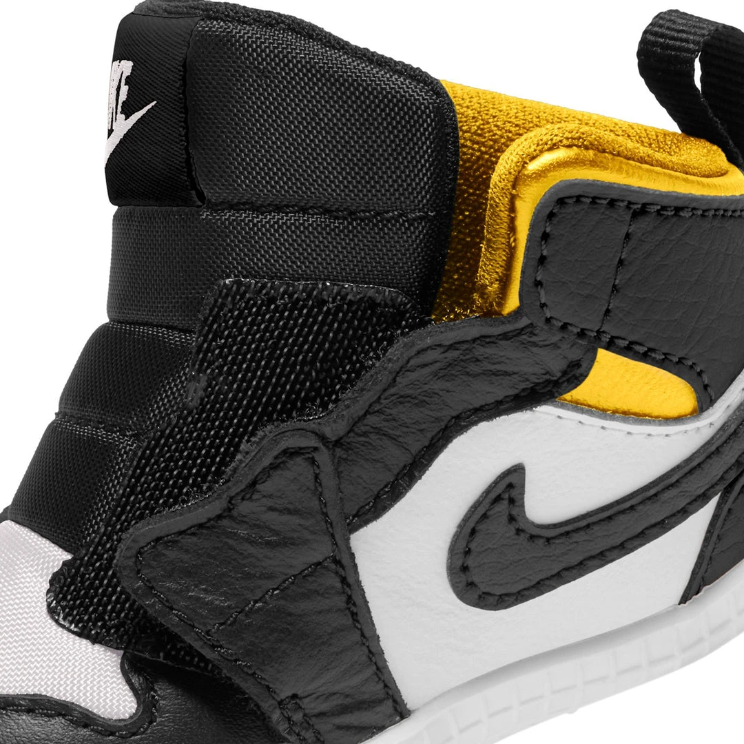 WMNS + KIDS Jordan 1 Crib Bootie (Black/Black-White) 7 WMNS + KIDS Jordan 1 Crib Bootie (Black/Black-White)
