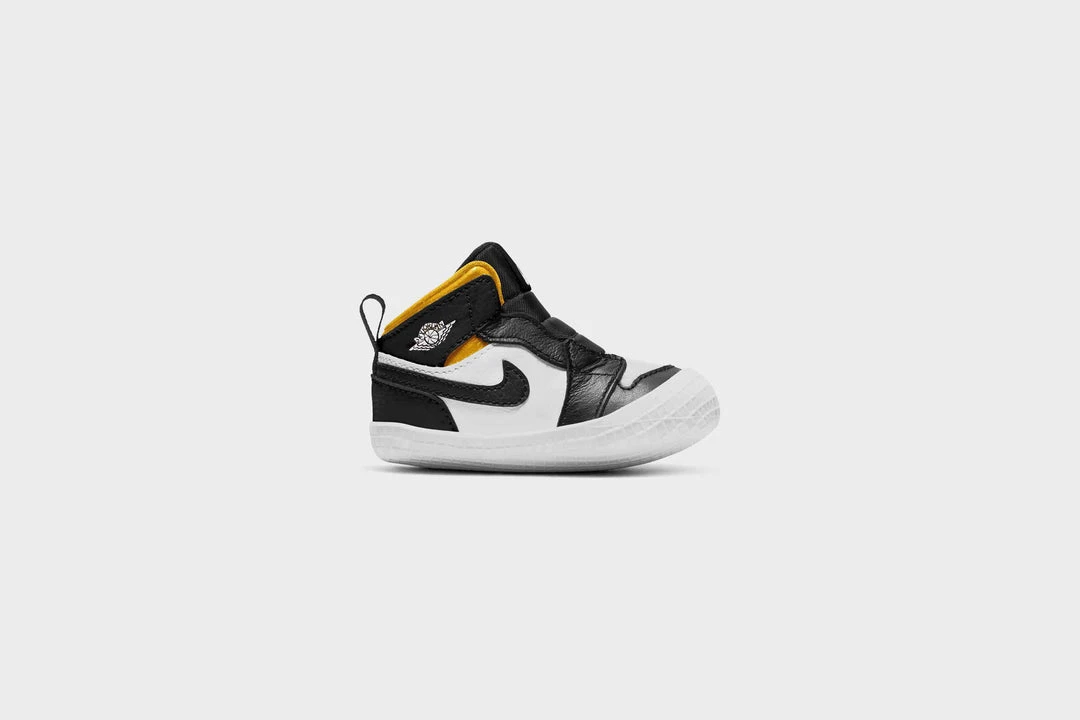 WMNS + KIDS Jordan 1 Crib Bootie (Black/Black-White) 6 WMNS + KIDS Jordan 1 Crib Bootie (Black/Black-White)