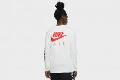 Jordan AJ4 Long Sleeve T-Shirt (White)