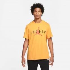Jordan Air Wordmark Tee (Mustard)