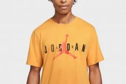 Jordan Air Wordmark Tee (Mustard)