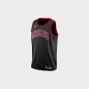 Jordan Chicago Bulls Jersey (Black/Red)