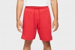 New Arrivals Jordan Essentials Fleece Shorts (Gym Red/Gym Red)