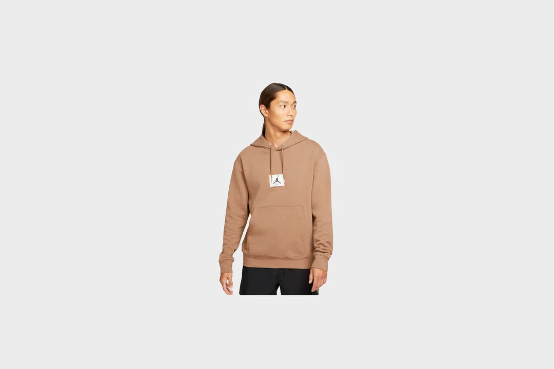 Jordan Essentials Statement Fleece Hoodie (Archaeo Brown) 1 Jordan Essentials Statement Fleece Hoodie (Archaeo Brown)