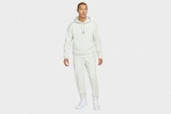 Jordan Essentials Statement Fleece Hoodie (Oatmeal Heather) New Arrivals
