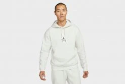 Jordan Essentials Statement Fleece Hoodie (Oatmeal Heather) New Arrivals
