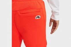 Jordan Jumpman Fleece Trousers (Chile Red/Black)