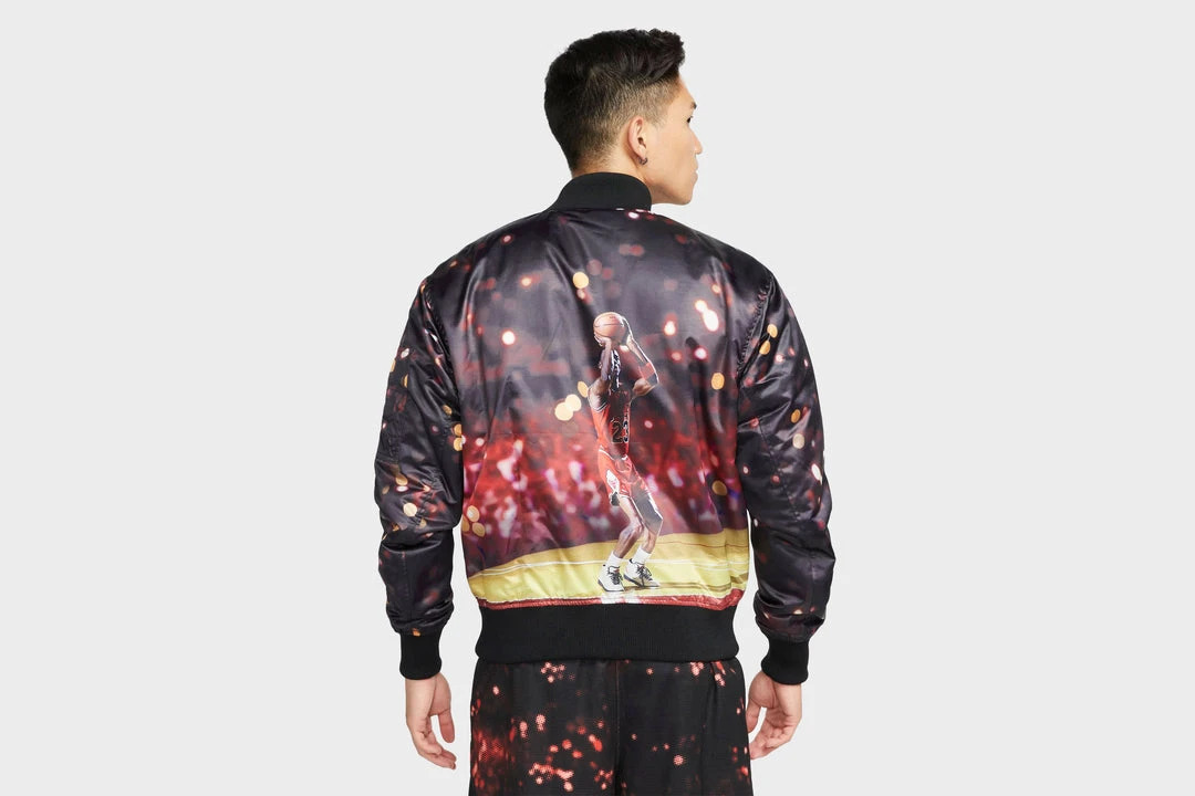 New Arrivals Jordan Jumpman Graphic MA-1 Jacket (Black/Archaeo Brown) 2 New Arrivals Jordan Jumpman Graphic MA-1 Jacket (Black/Archaeo Brown)