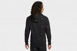 Jordan Jumpman Print Pullover Hoodie (Black/Red) New Arrivals