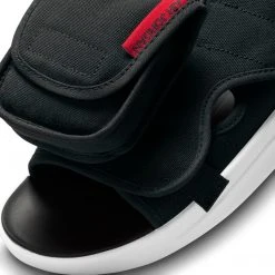 New Arrivals Jordan LS Slide (Black/University Red-White)