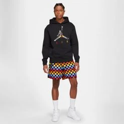 Jordan Legacy AJ3 Printed Shorts (Black)