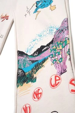 Jungles - Safe Trip Sweatpants (Cream) APPAREL 6 Jungles - Safe Trip Sweatpants (Cream) APPAREL