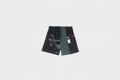Jungles - Television Split Short (Black/Green) New Arrivals