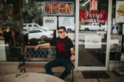 47 Brand RCK X 47 - LR Travelers Scrum Tee (Jet Black)