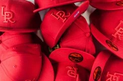New Era HEADWEAR LR X NewEra 5950 Fitted (Red/Red)