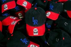 47 Brand HEADWEAR RCK X 47 - LR Travelers Clean Up Dad Hat (Black/ Red/ Blue)