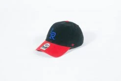 47 Brand HEADWEAR RCK X 47 - LR Travelers Clean Up Dad Hat (Black/ Red/ Blue)