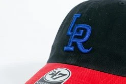 47 Brand HEADWEAR RCK X 47 - LR Travelers Clean Up Dad Hat (Black/ Red/ Blue)