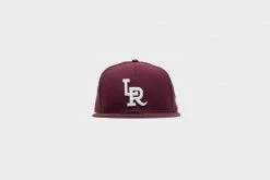 New Era HEADWEAR LR X NewEra 5950 Fitted (Maroon/White)