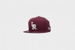 New Era HEADWEAR LR X NewEra 5950 Fitted (Maroon/White)