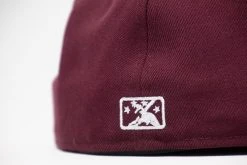 New Era HEADWEAR LR X NewEra 5950 Fitted (Maroon/White)