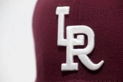 New Era HEADWEAR LR X NewEra 5950 Fitted (Maroon/White)