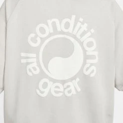 New Arrivals Nike ACG Dri-FIT Short-Sleeve French Terry Crew (Light Iron Ore/Summit White)