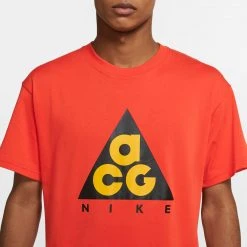 Nike ACG Graphic T-Shirt (Habanero Red/Black)