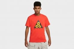 Nike ACG Graphic T-Shirt (Habanero Red/Black)
