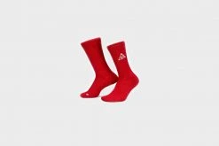 Nike ACG Kelley Ridge Crew 2.0 Socks (Sport Red/Summit White)