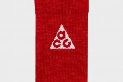 Nike ACG Kelley Ridge Crew 2.0 Socks (Sport Red/Summit White)