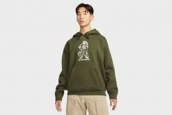 Nike ACG Therma-Fit “Troll” Fleece Hoodie (Cargo Khaki/Black/Summit White)