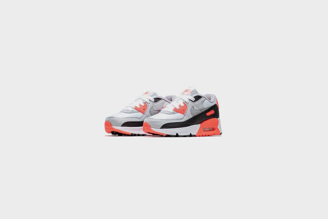 Nike Air 90 QS GS (White/Black-Cool Grey) SNEAKERS 1 Nike Air 90 QS GS (White/Black-Cool Grey) SNEAKERS
