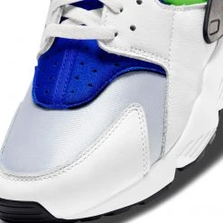 Nike Air Huarache (White/Scream Green-Royal Blue) SNEAKERS