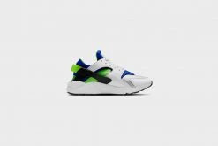 Nike Air Huarache (White/Scream Green-Royal Blue) SNEAKERS