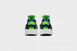 Nike Air Huarache (White/Scream Green-Royal Blue) SNEAKERS
