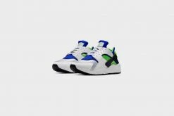 Nike Air Huarache (White/Scream Green-Royal Blue) SNEAKERS