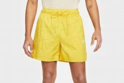 New Arrivals Nike Air Men’s Lined Woven Shorts (Yellow)
