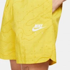 New Arrivals Nike Air Men’s Lined Woven Shorts (Yellow)