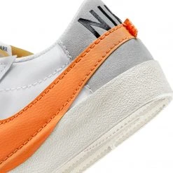 New Arrivals Nike Blazer Low ‘77 Jumbo (White/Alpha Orange-Grey Fog)